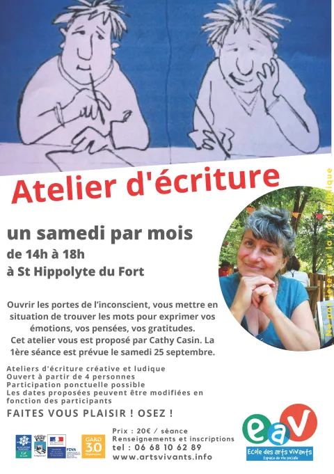 Atelier d'écriture