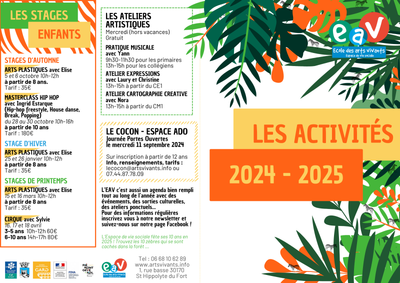 Activités 2024/2025