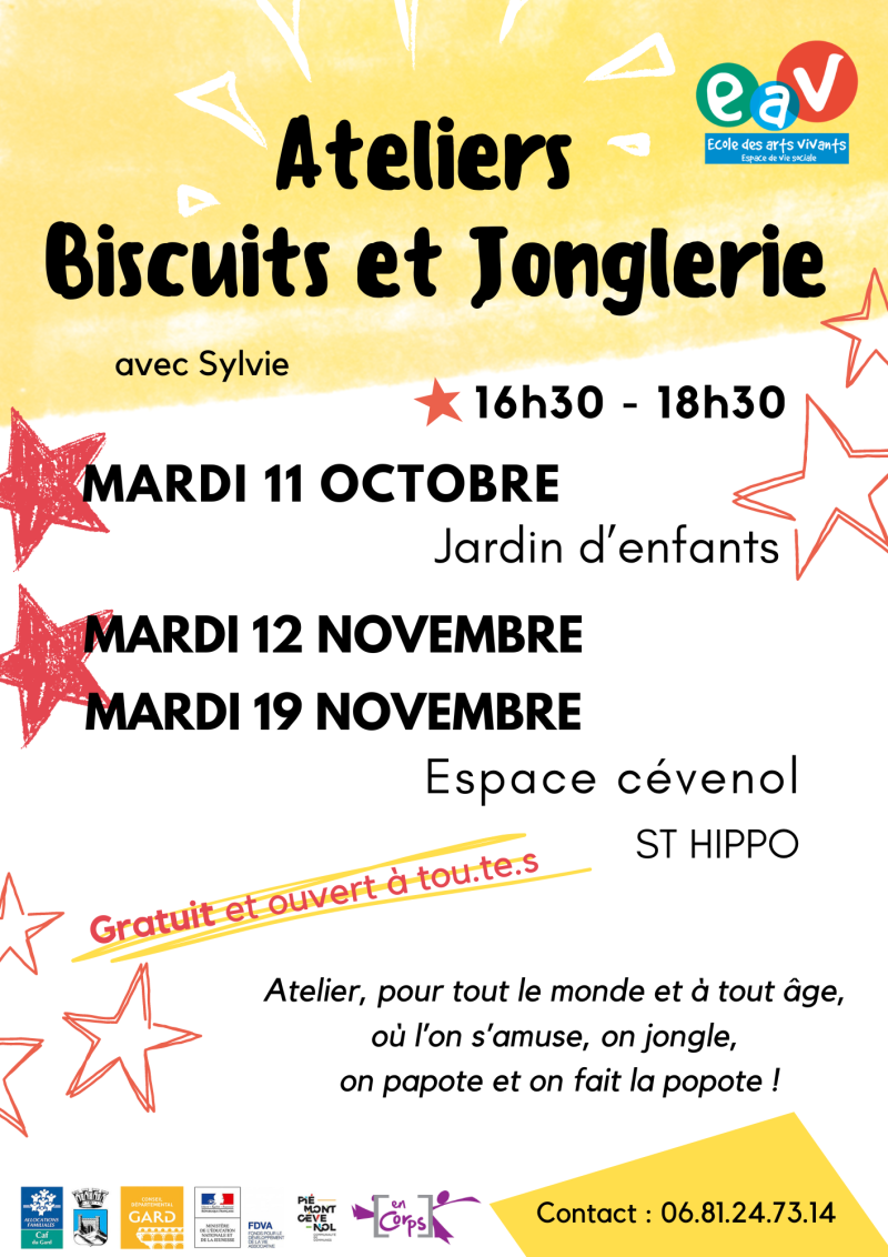 biscuits et jonglerie